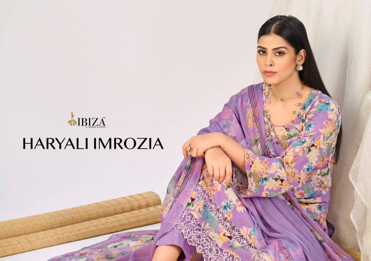 Ibiza haryali imrozia Kolkata dress material market list